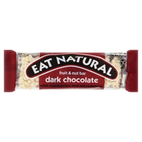 Picture of Eat Natural Dark Choc Cranb,Maca 50gx12 (RED)